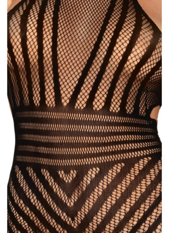 Bodystocking en résille noir - DG0402BLK